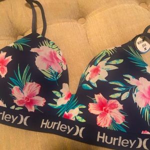 Hurley NEW Bra wire free! 36C